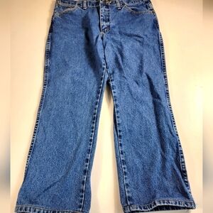 Wrangler George Strait Jeans Mens Size 35x26 Slim Fit 936GSHD HEMMED!!!!.These